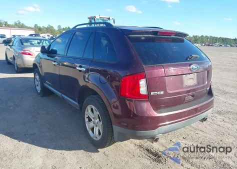 2011 Ford Edge Sel из США, поврежденный, VIN 2FMDK3JCXBBA95265